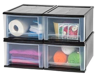 IRIS USA Stackable Plastic Storage Chest