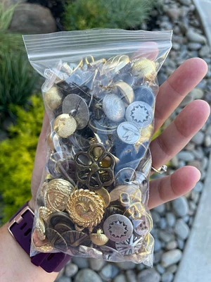 Bag of Buttons! (Metallic)