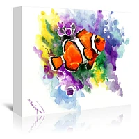 Coral Reef Fish by Suren Nersisyan Gallery Wrapped Canvas