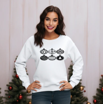 Christmas Holiday Women's Graphic Long Sleeve Shirt