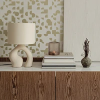 Tempaper & Co. Mod Geo Peel and Stick Wallpaper, Gold, 28 sq. ft.