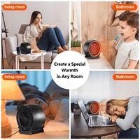 Portable Electric Space Heater Garage Hot Air Fan.