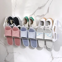 Shoe Rack Over the Door Wall Mounted Metal Storage Organizer.