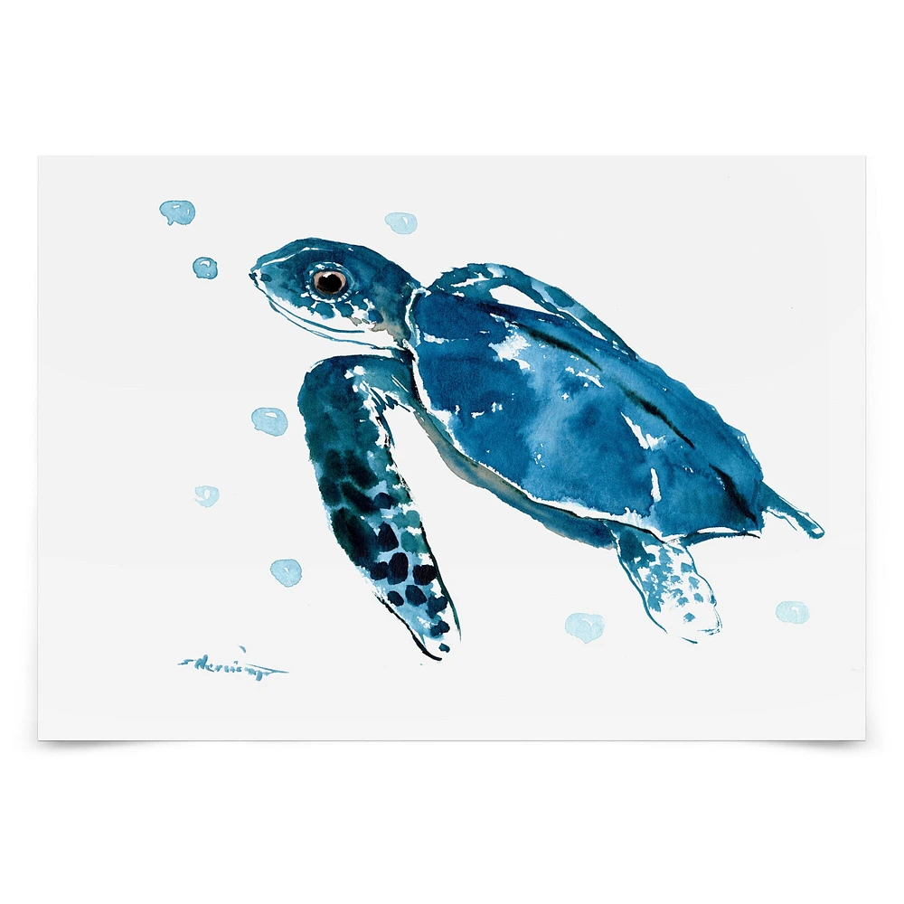 Baby Sea Turtle by Suren Nersisyan  Poster - Americanflat