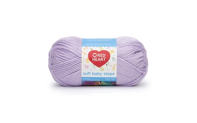 C&C Red Heart Soft Baby Steps Yarn 5oz Lavender