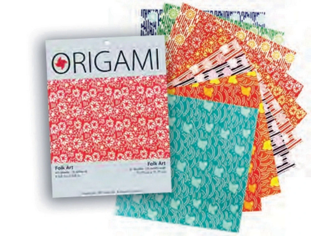 Origami Paper Folk Art 4-5/8 40 Sheet