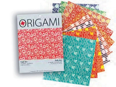 Origami Paper Folk Art 4-5/8 40 Sheet