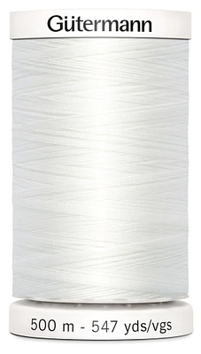 Gutermann Sew-All Thread 547Yd-Nu White