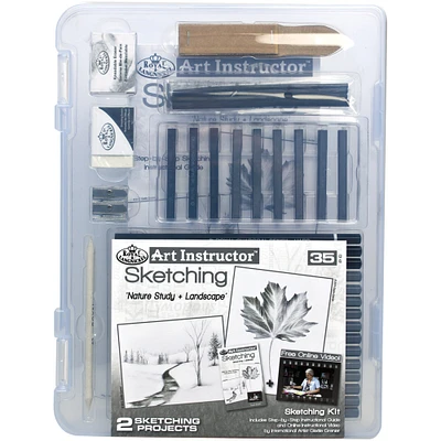 Art Instructor Sketching Clearview Art Set-Small - 35pc