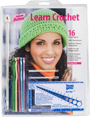 Multipack of 3 - Susan Bates Learn Crochet! Kit