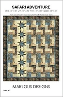 Safari Adventure Quilt Pattern  4 sizes  by Marlous Designs