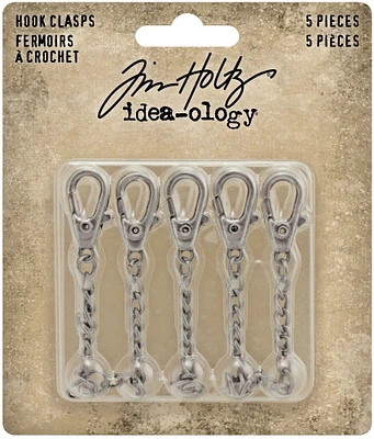 Idea-Ology Metal Hook Clasps 5/Pkg