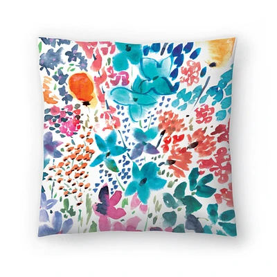 Spring Florals by Rebecca Prinn Americanflat Decorative Pillow