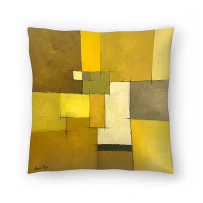 Abstract 9 by Hans Paus Throw Pillow Americanflat Decorative Pillow