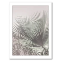 Tropical Plant On Pink by Tanya Shumkina Frame  - Americanflat