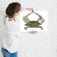 Blue Crab by T.J. Heiser Poster Art Print