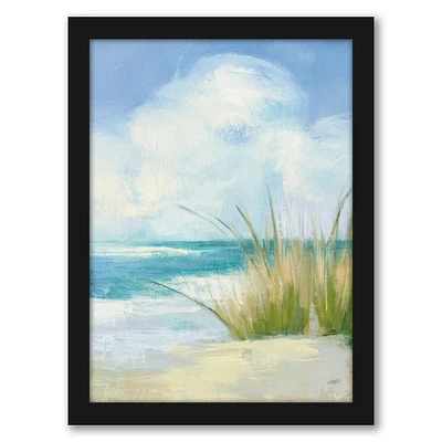 Wind And Waves Iii by Julia Purinton Black Framed Print 8x10 - Americanflat