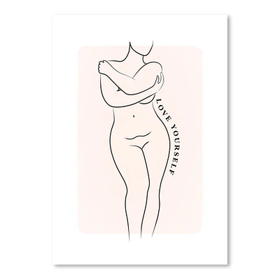 Love Yourself by Elena David  Poster Art Print - Americanflat