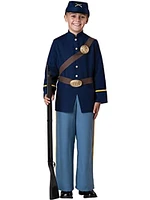 Civil War Union Blue Soldier Boy's Costume