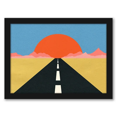 Road To Sun by Rosi Feist Frame