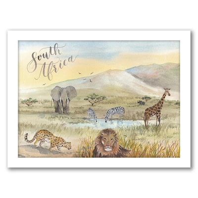 South Africa by Cami Monet Frame  - Americanflat