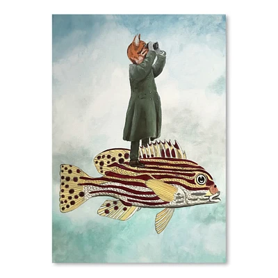 Cat Fish by Coco De Paris  Poster Art Print - Americanflat