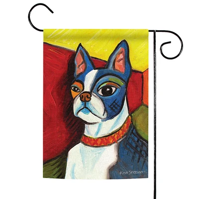 Pawcasso-Boston Terrier Decorative Dog Flag