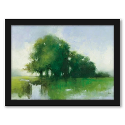 River Romance by Julia Purinton Black Framed Print 8x10 - Americanflat