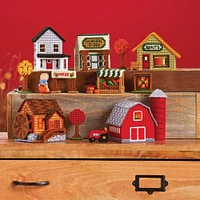 Herrschners  Harvest Village Plastic Canvas Kit