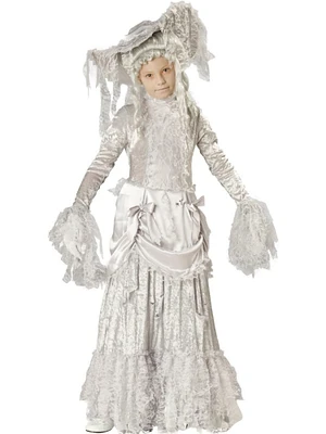 Ghostly Victorian Lady Girl's Costume