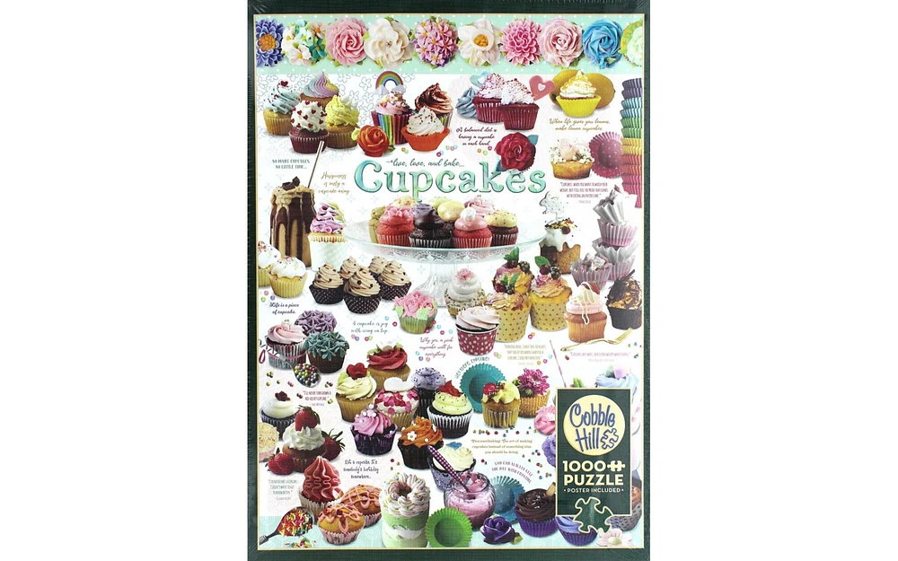 Cobble Hill Puzzle 1000pc Cupcake Time