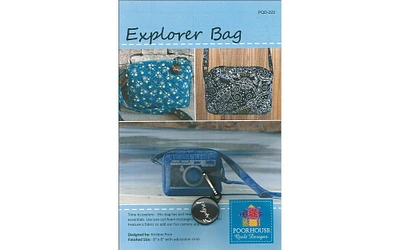 Poorhouse Quilt Designs Explorer Bag Ptrn
