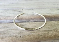 One Hammered Sterling Silver Bangle Bracelet | Create Your Set Handcrafted Bangles | Boho Stacking Silver Bangles | Solid Sterling Bangles