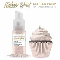 Soft Rose Gold Edible Glitter Spray 25g Pump | Tinker Dust®