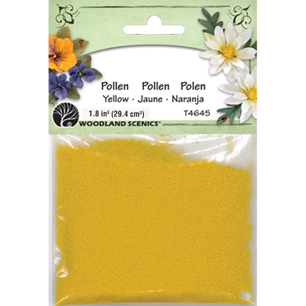 Woodland Scenics Paper Pollen 1Oz -Yellow