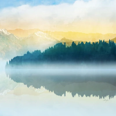 Mountain Lake 2 by Ken Roko - Item # VARPDX476ROK1269