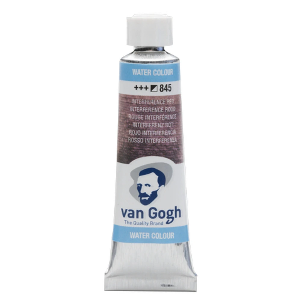 Van Gogh Watercolor Paint 10Ml Interference Red 845