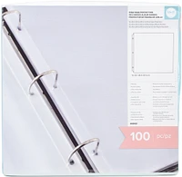 We R Memory Keepers 12"X12" Ring Page Protectors 100/Pkg
