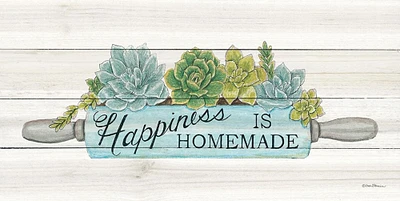 Happiness is Homemade Succulents Poster Print by Deb Strain - Item # VARPDXDS1496