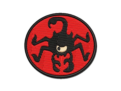 Creepy Scorpion Bug Creature Multi-Color Embroidered Iron-On Patch Applique