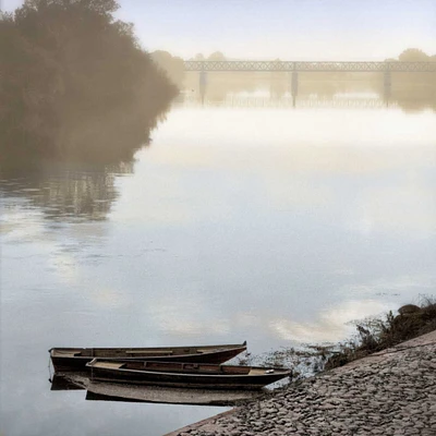 Boats on the Seine #2 Poster Print by Alan Blaustein - Item # VARPDXABFR787