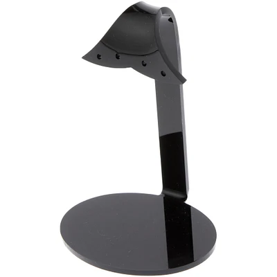 Plymor Black Acrylic 2 Pair Hanging Earring Display Stand, 2.75" W x 2.25" D x 4" H