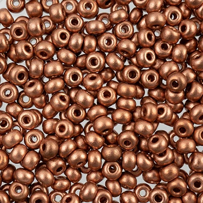 John Bead /0 Metallic Czech Glass Seed Beads