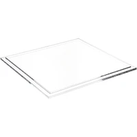 Plymor Clear Acrylic Base for Square Clear Acrylic Display Case, 10" x 10"