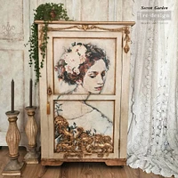 Redesign With Prima A1 Decoupage Rice Paper (Mulberry Tissue Paper) ? Peaceful Ponder 23.4"X33.1" 655350655785