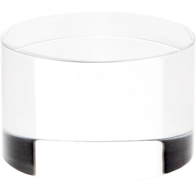 Plymor Clear Acrylic Solid Cylinder Round Display Riser