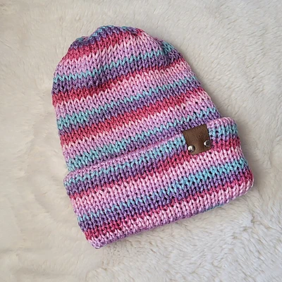 Cotton Candy Kids Beanie