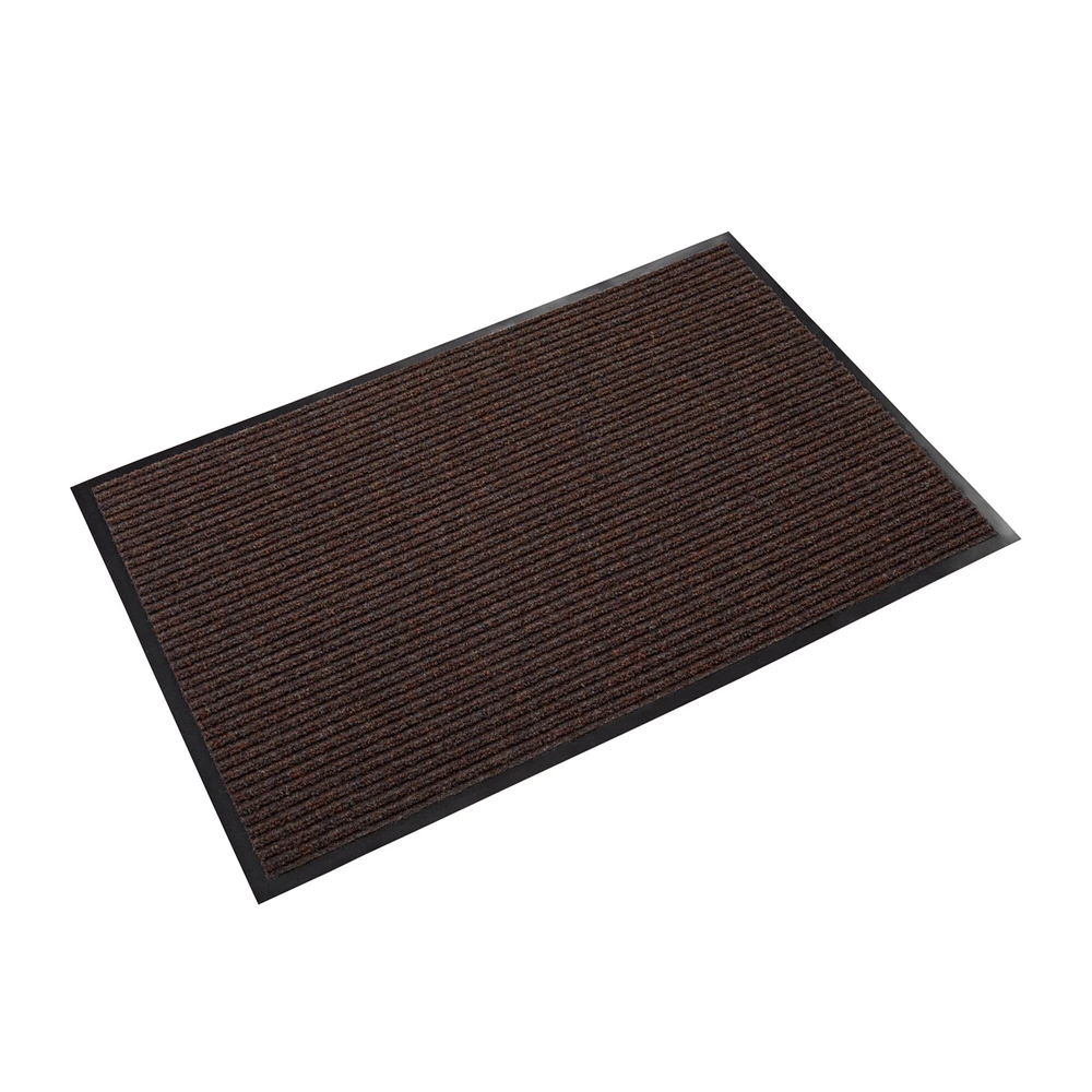 Crown Mats & Matting Needle Rib Wipe and Scrape Mat, Polypropylene, 36 x 60, Brown