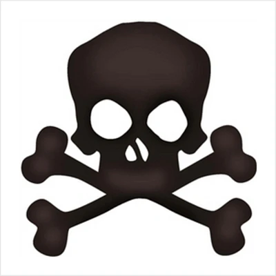 Skull Vinyl Decal Sticker