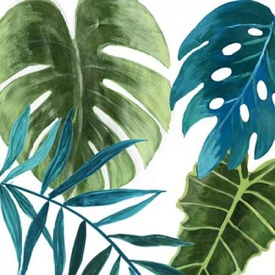 Tropical Leaves I Poster Print by Asia Jensen